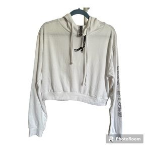 Surf Style Women’s Cropped Hoodie Lightweight Size Large